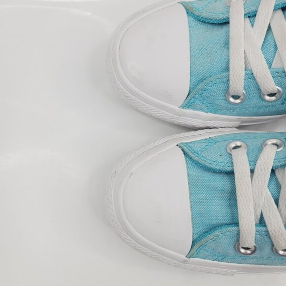 Converse Women's Light Blue Shoreline Slip-On Casual Athletic Sneaker Size 7.5 - Picture 3 of 7